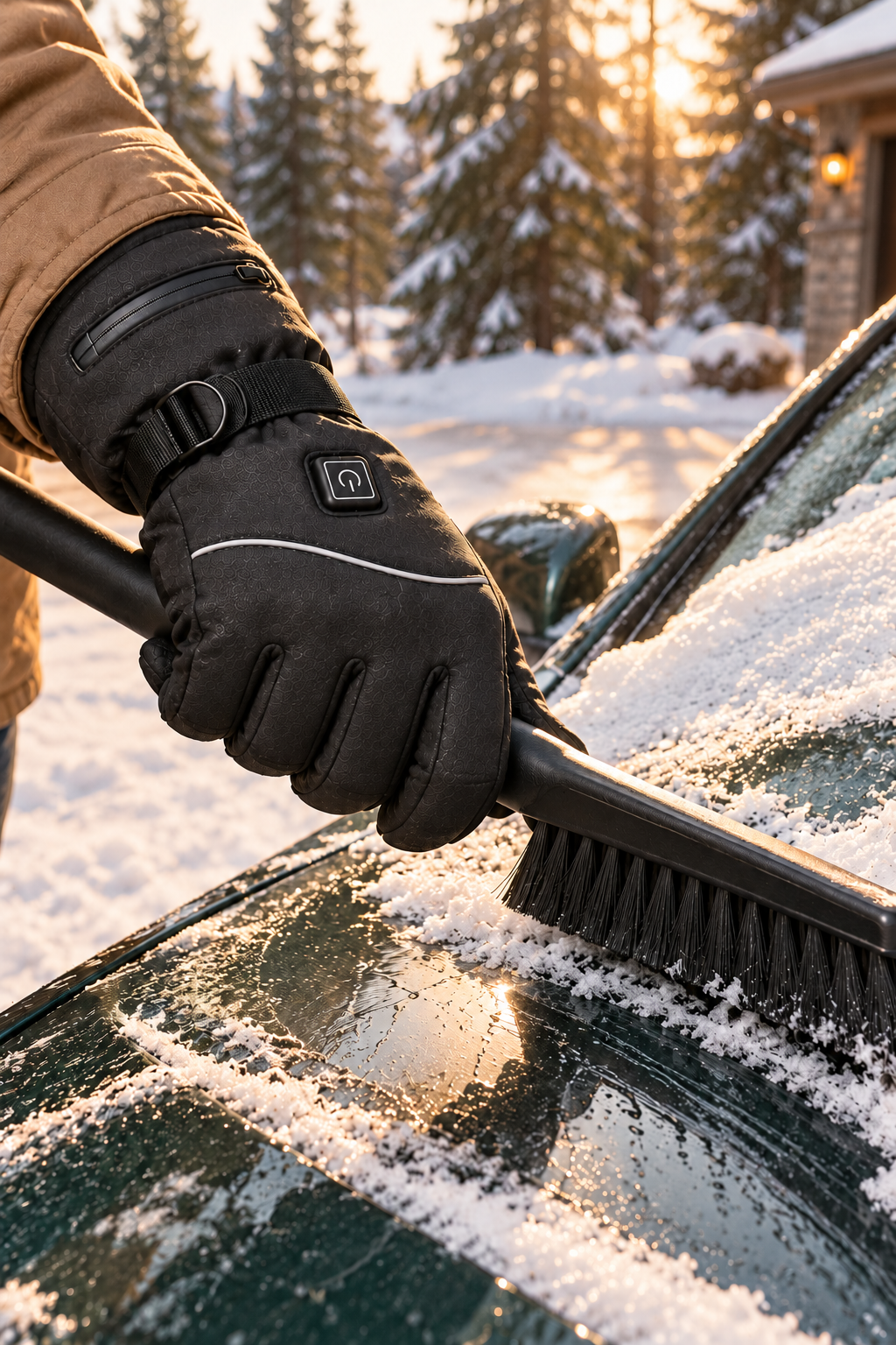 Evergreen Heated Gloves
