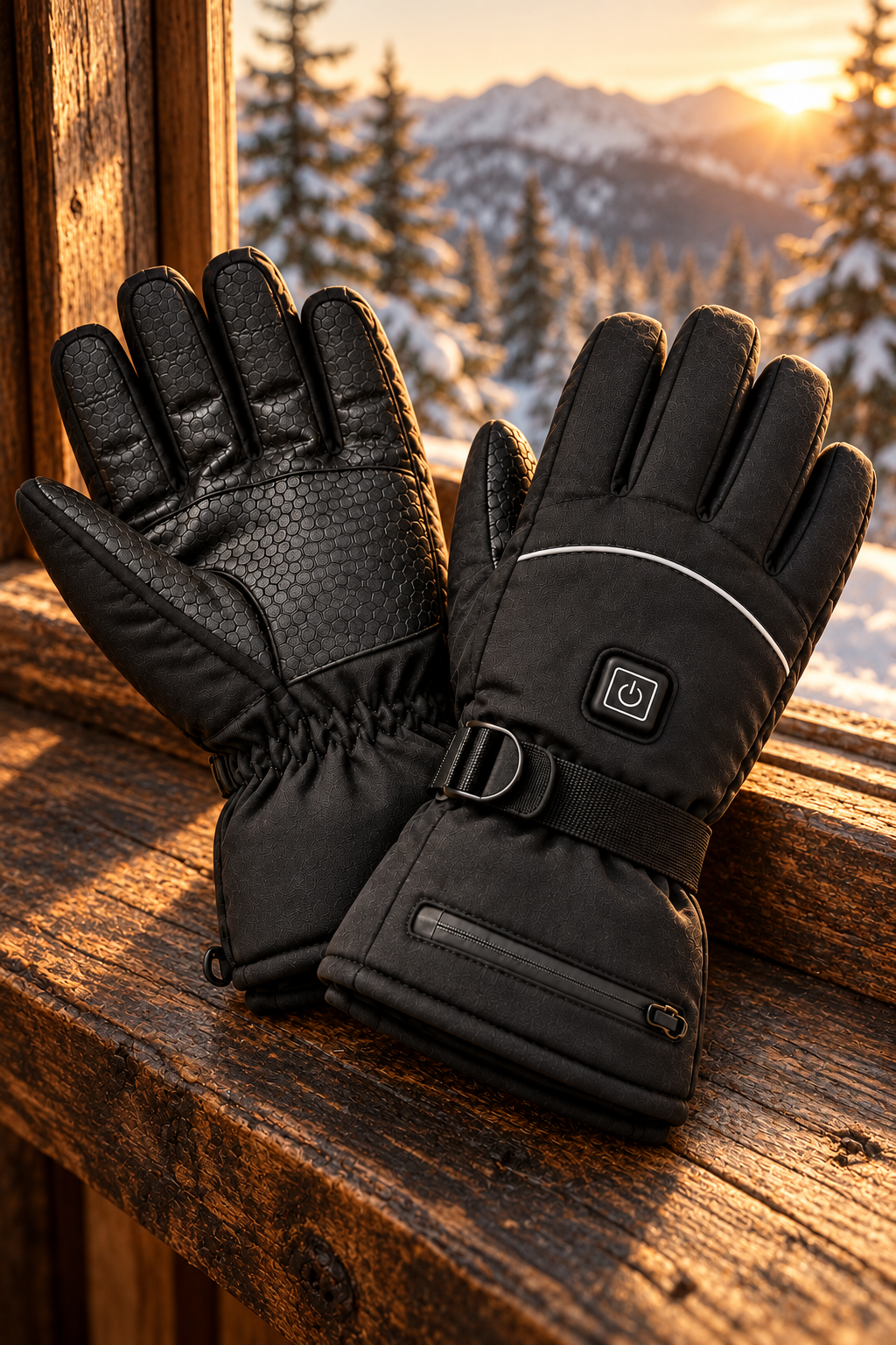 Evergreen Heated Gloves