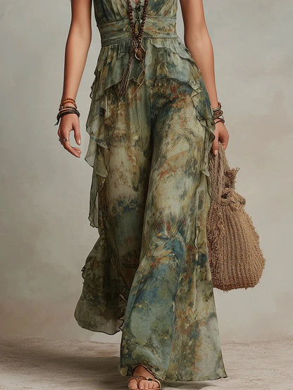 Odessa Open-Back Dress
